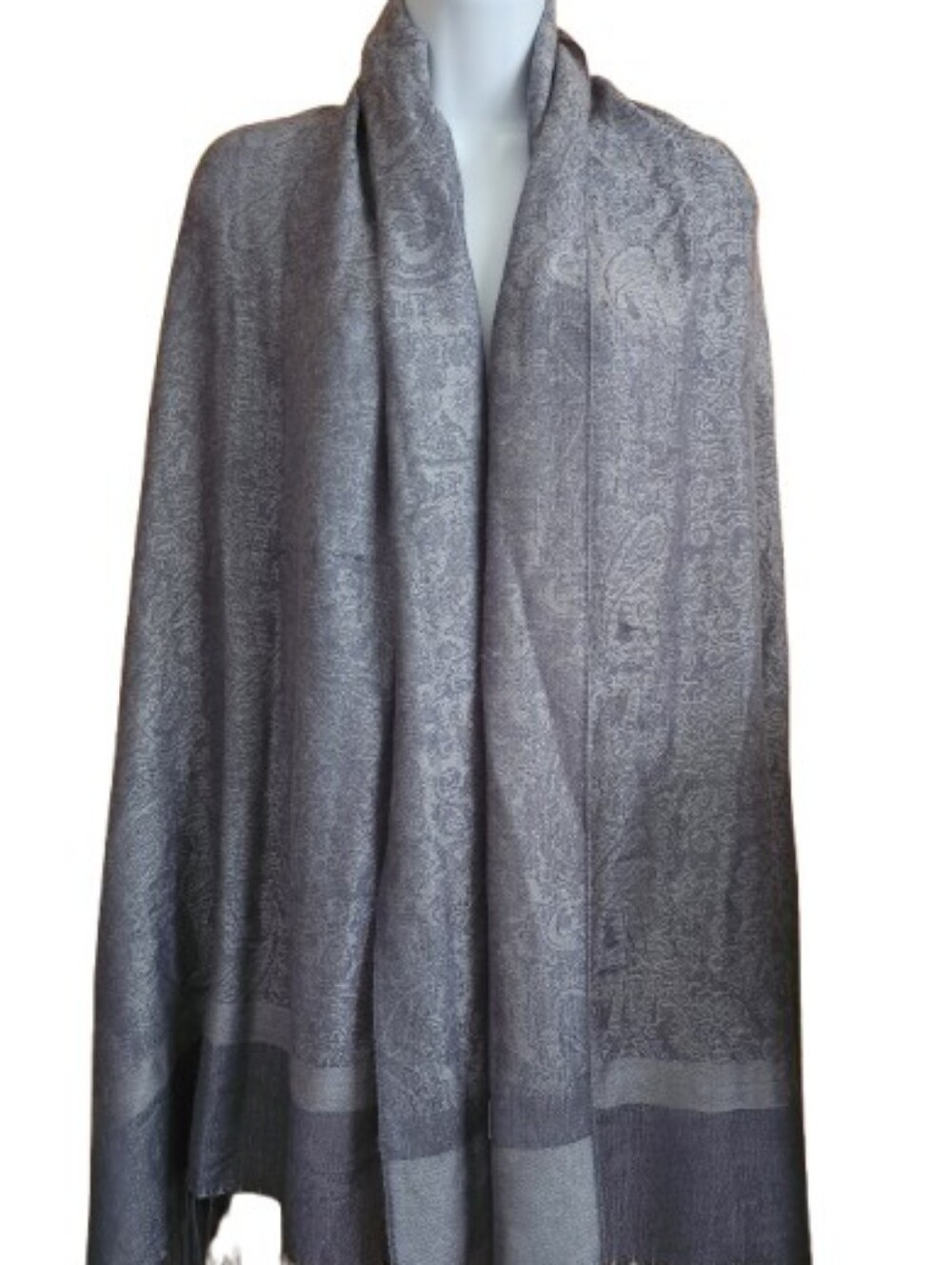 Pashmina Paisley Pashmina/Silk Shawl